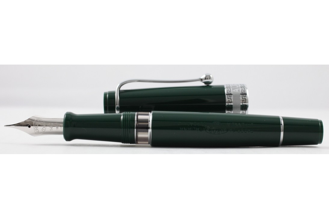 Aurora Limited Edition Optima Green, Flexible Fine Nib Fountain Pen
