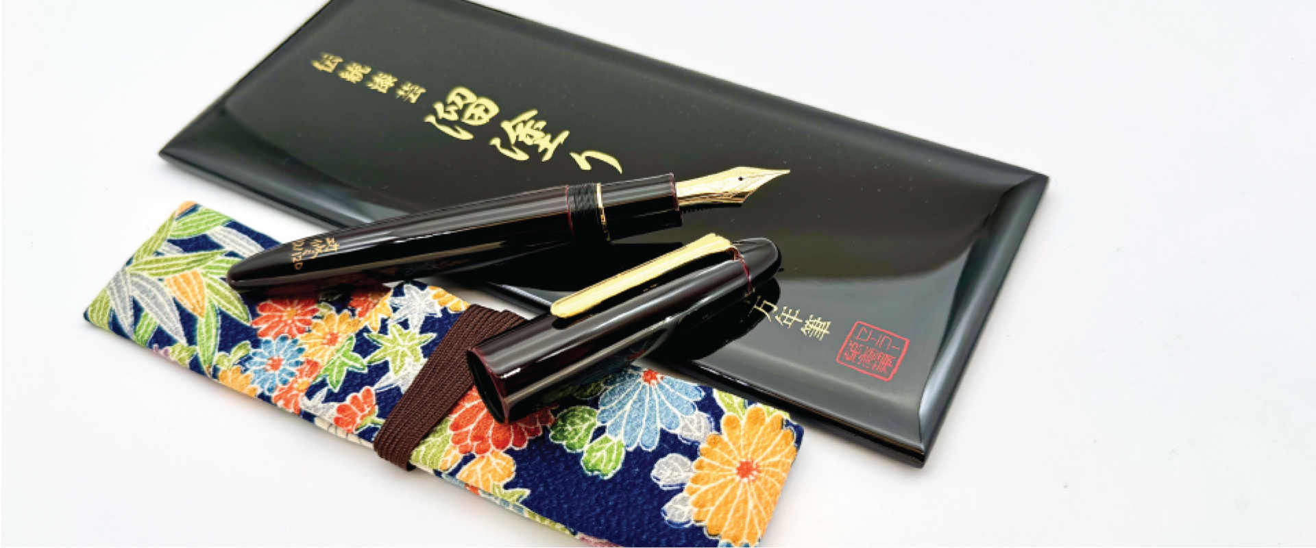 Sailor LE King of Pens Tamenuri Kuro-Beni Fountain Pen