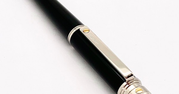 Cartier OP000115 Santos de Cartier Large Composite Palladium Gold Ball Pen