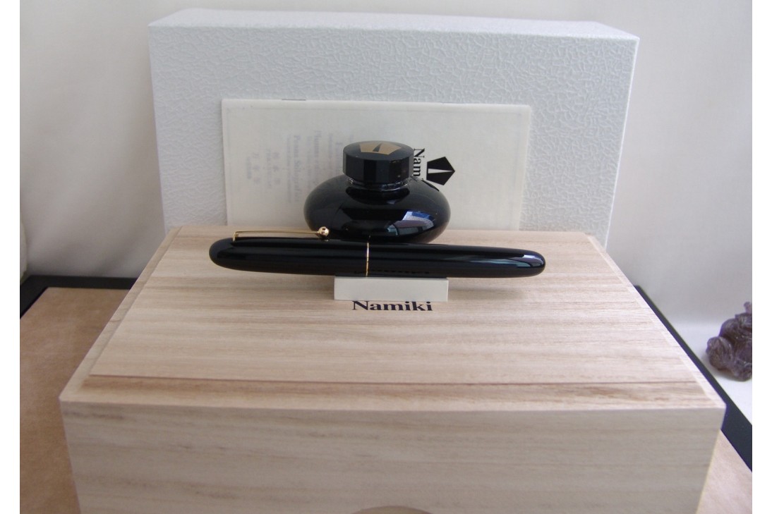 Namiki Yukari Royale Urushi Black Fountain Pen