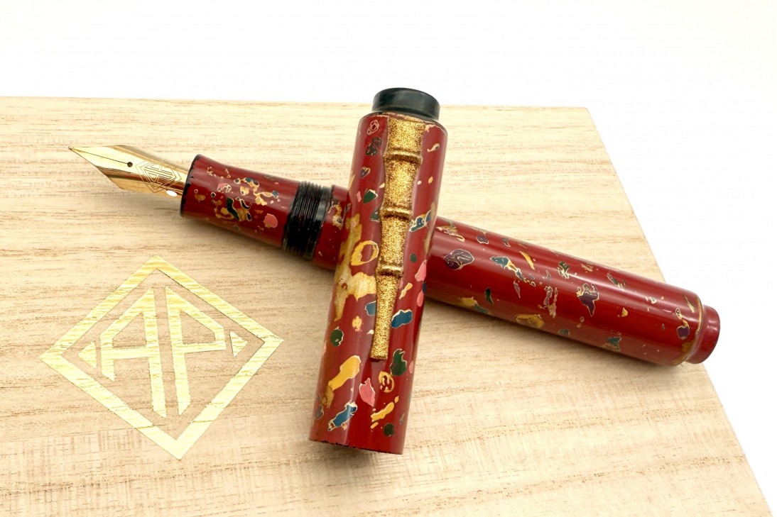 AP Limited Edition Urushi Lacquer Art The Magical Urushi Red Fountain Pen