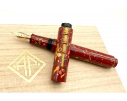 AP Limited Edition Urushi Lacquer Art The Magical Urushi Red Fountain Pen