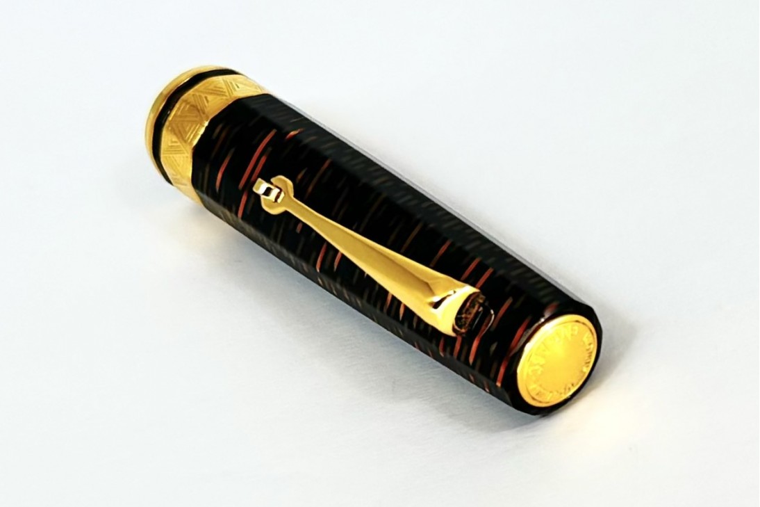 Armando Simoni Club Limited Edition Gladiatore Medio Bronze Skyscraper Fountain Pen