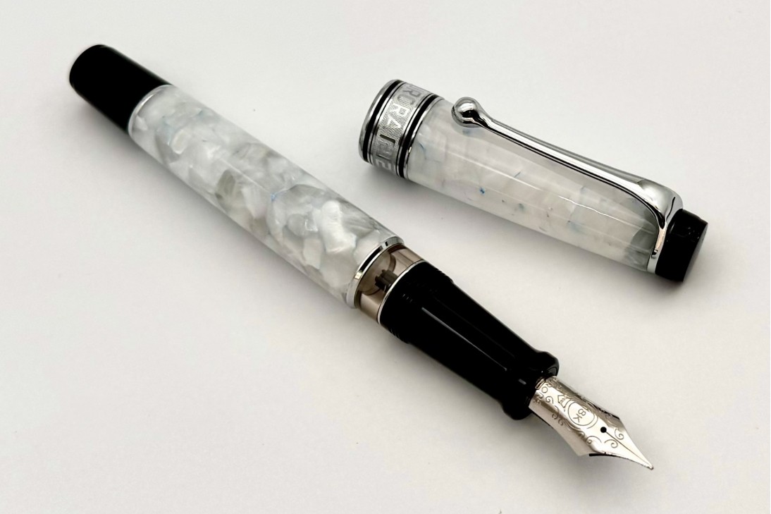 Aurora Limited Edition Optima 366 Calendar Bianca 2024 Fountain Pen