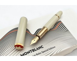 Montblanc MB128121 Special Edition Heritage Rouge et Noir Baby Ivory-coloured Fountain Pen