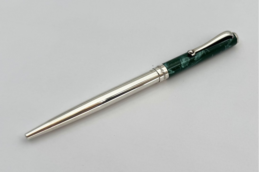 Montegrappa Organinzer Z300-XEG-OR Green Silver Ball Pen