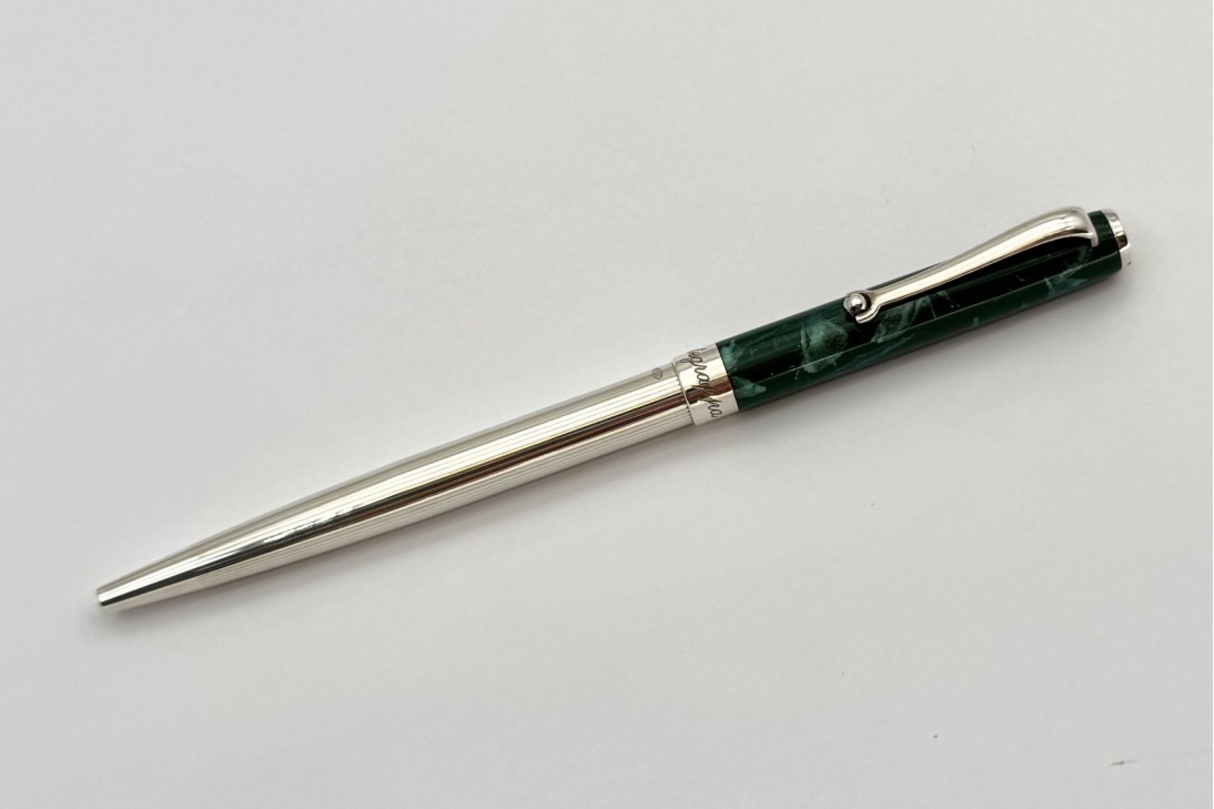 Montegrappa Organinzer Z300-XEG-OR Green Silver Ball Pen