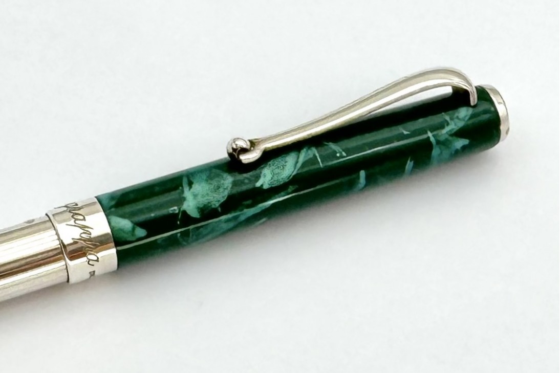 Montegrappa Organinzer Z300-XEG-OR Green Silver Ball Pen
