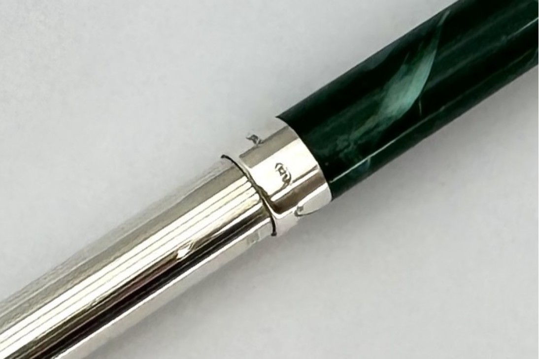 Montegrappa Organinzer Z300-XEG-OR Green Silver Ball Pen