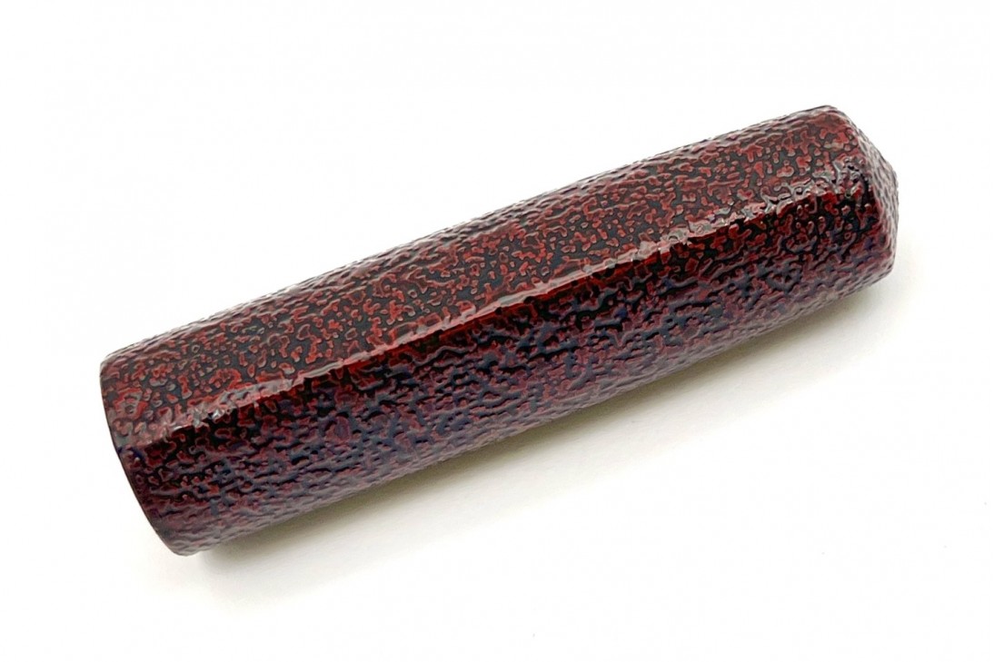 Nakaya Dorsal Fin Version 1 Ishime Kanshitsu Kuro Tamenuri Fountain Pen