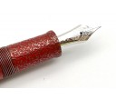 Nakaya Dorsal Fin Version 1 Ishime Kanshitsu Silver Tin Red Kanshitsu Fountain Pen