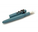 Nakaya Portable Writer Ama-Iro Fountain Pen with Snake Stopper with Emerald Eyes