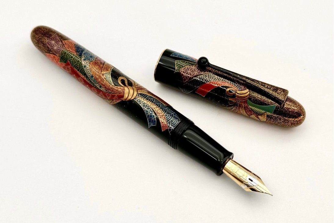 Namiki Yukari Royale Noshi Bundle Traditional Japanese Wrapper Fountain Pen