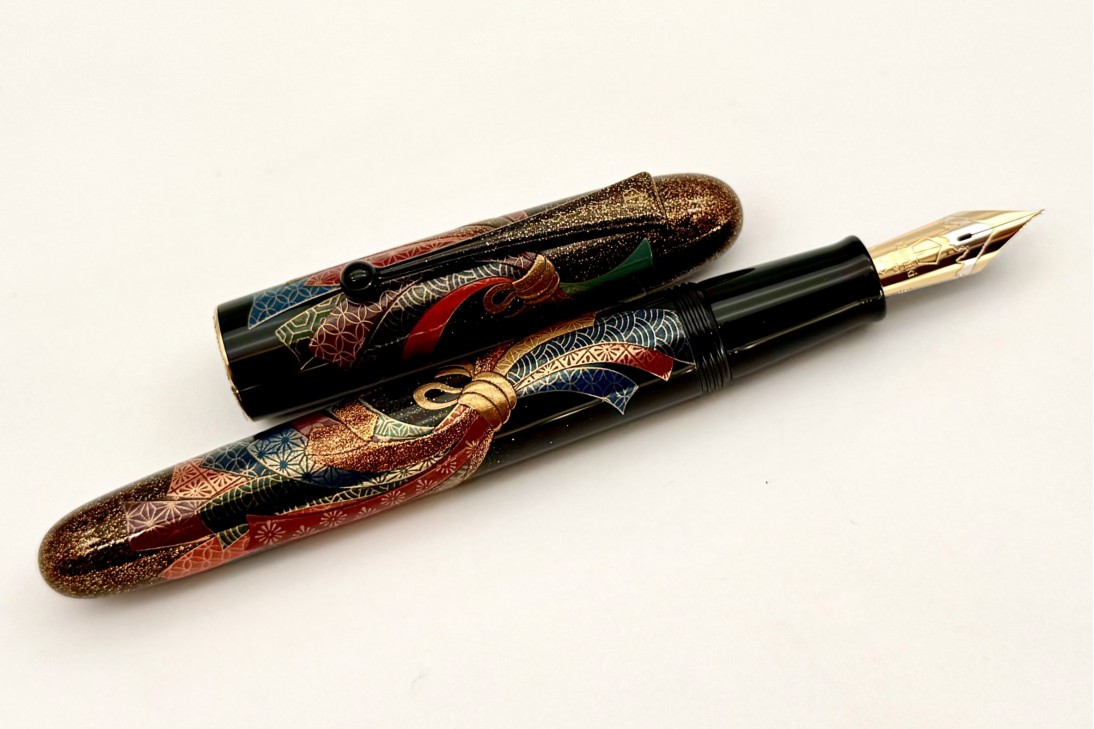 Namiki Yukari Royale Noshi Bundle Traditional Japanese Wrapper Fountain Pen