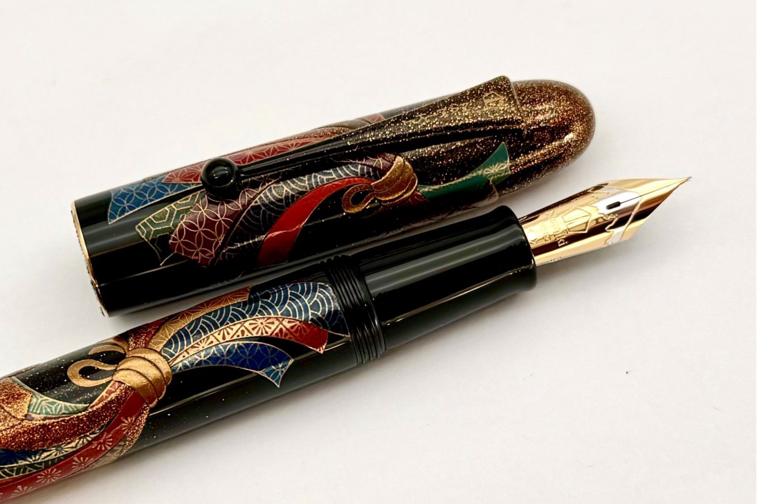 Namiki Yukari Royale Noshi Bundle Traditional Japanese Wrapper Fountain Pen