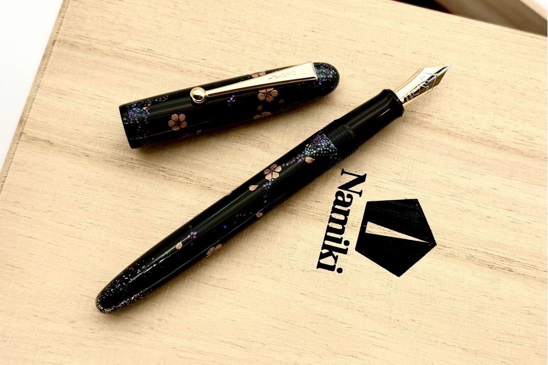 Namiki Yukari Cherry Blossoms at Night Fountain Pen