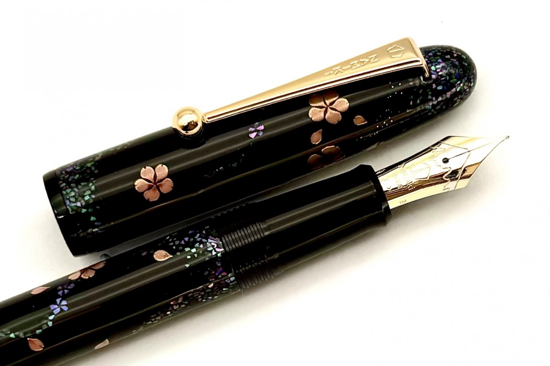 Namiki Yukari Cherry Blossoms at Night Fountain Pen