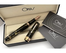 OMAS Paragon Fountain Pen in Saft Green with Rose Gold Trim