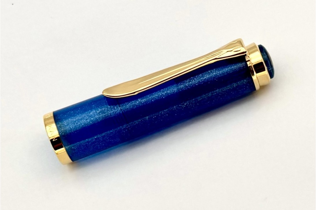 Pelikan Special Edition Classic M200 Golden Lapis Fountain Pen Set