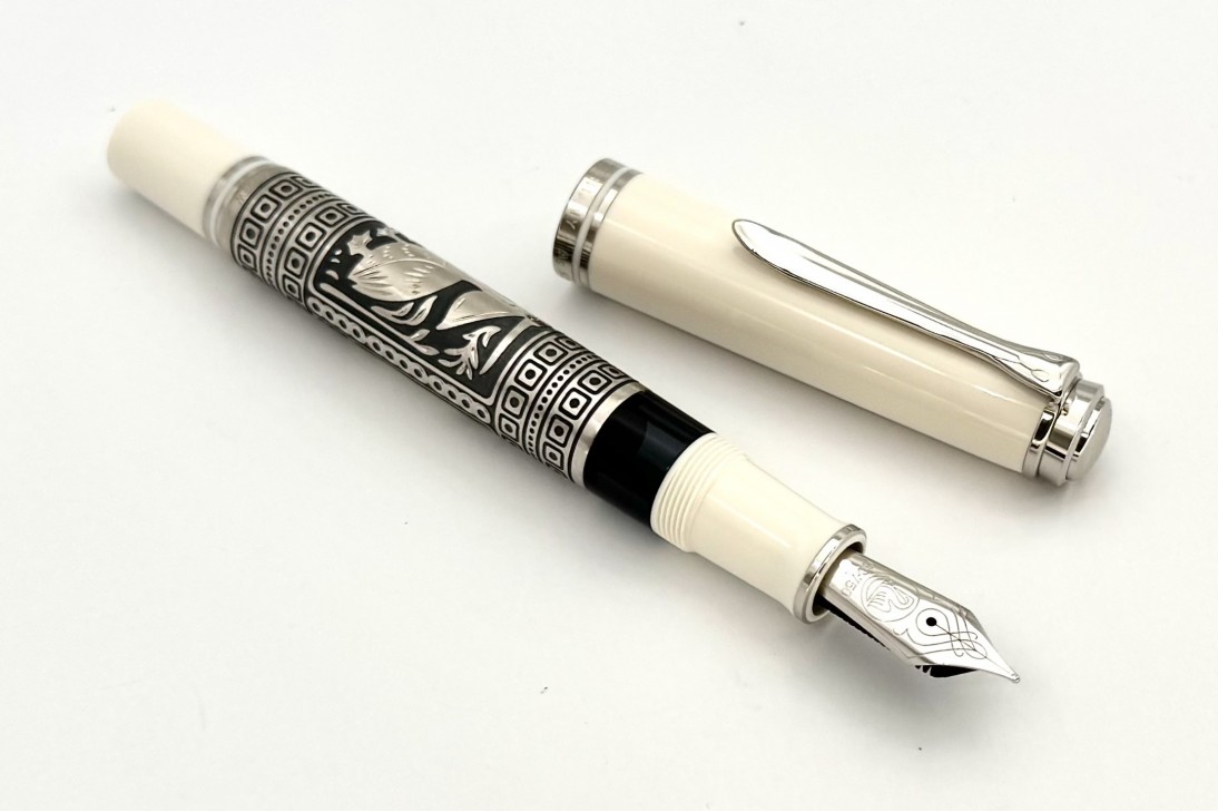 Pelikan Special Edition M910 Toledo White Fountain Pen