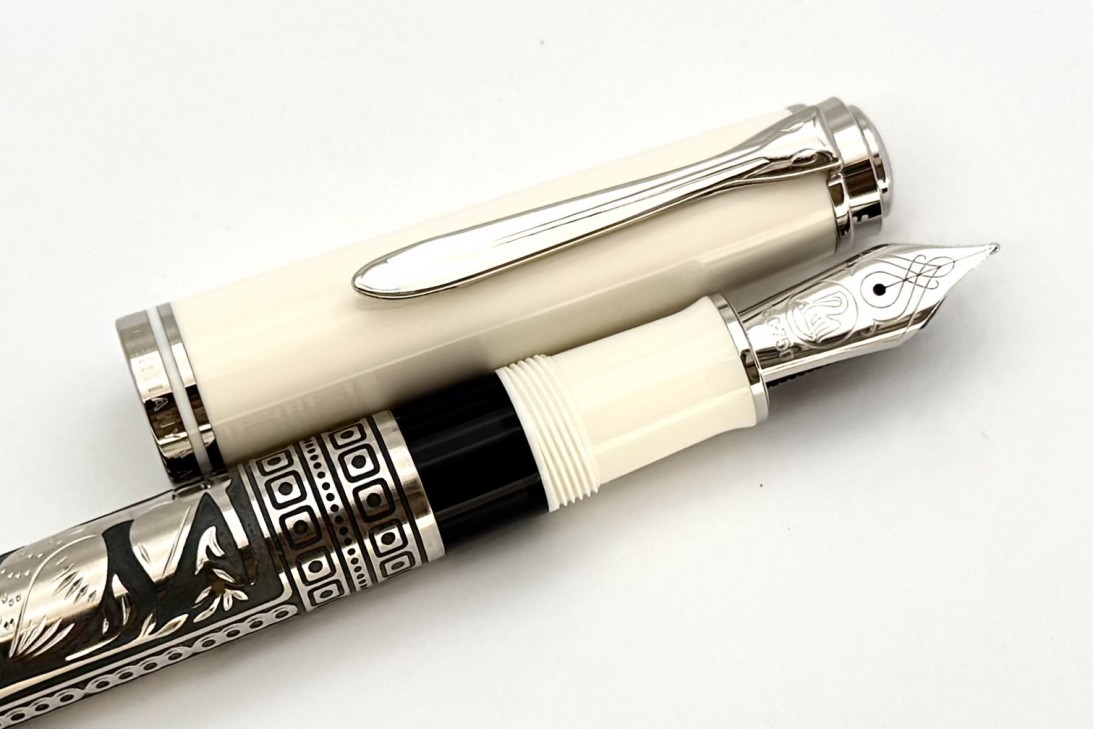 Pelikan Special Edition M910 Toledo White Fountain Pen