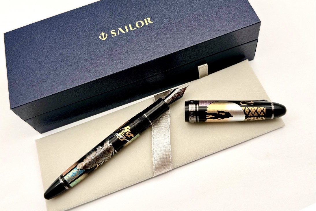 Sailor 1911 Large Maki-e Ninja Yuubi Gojoh Fountain Pen