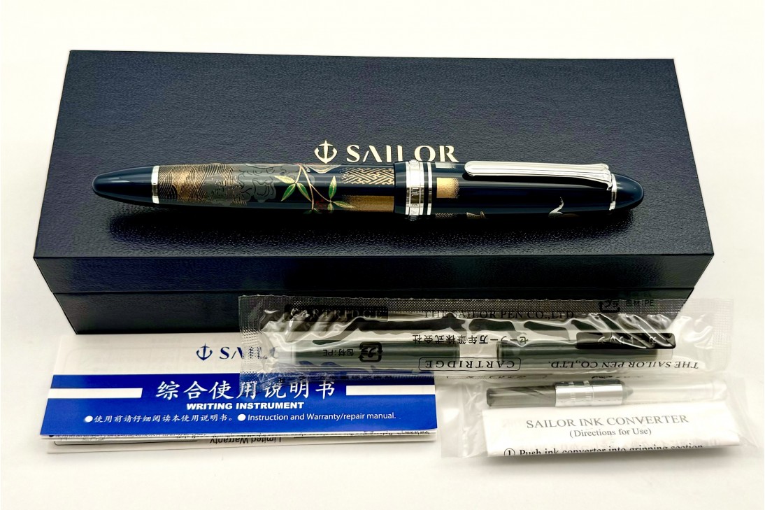 Sailor 1911 Large Maki-e Ninja Yuubi In Fountain Pen