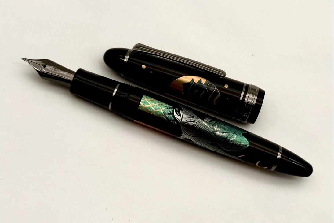 Sailor 1911 Large Maki-e Ninja Yuubi Oshiro Fountain Pen