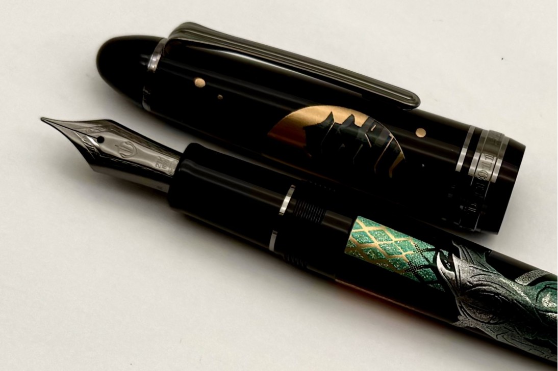 Sailor 1911 Large Maki-e Ninja Yuubi Oshiro Fountain Pen