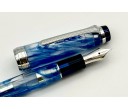 Sailor Bespoke Limited Edition ProGear Slim Veilio Blue Fountain Pen (21K nib)