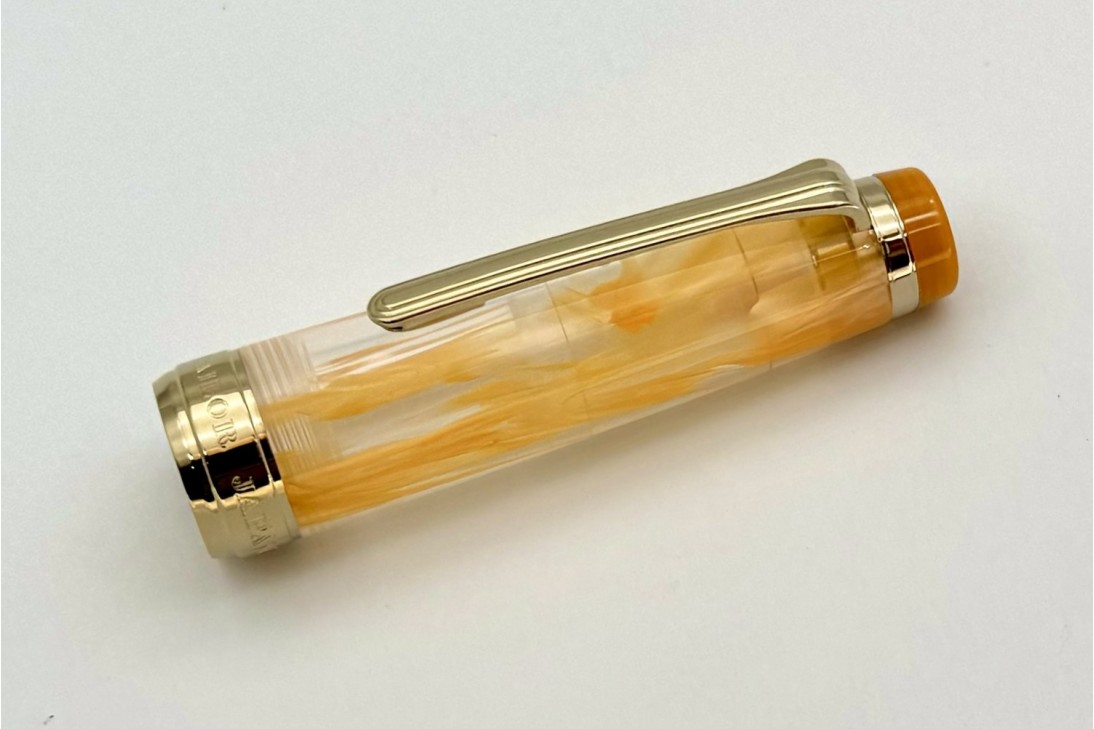 Sailor Bespoke Limited Edition ProGear Slim Veilio Pearl Orange Fountain Pen (21K nib)