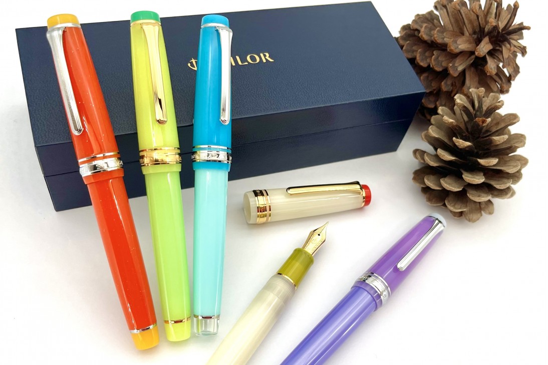 Sailor Cocktail Exclusive 2022 Limited Edition Pro Gear 5 piece set Fountain Pens