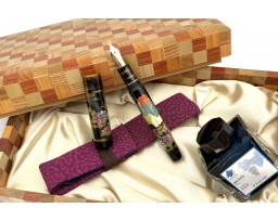 Sailor Limited Edition King of Pen (KOP) Maki-e Japanese Classical Performing Arts Shakkyou Fountain Pen