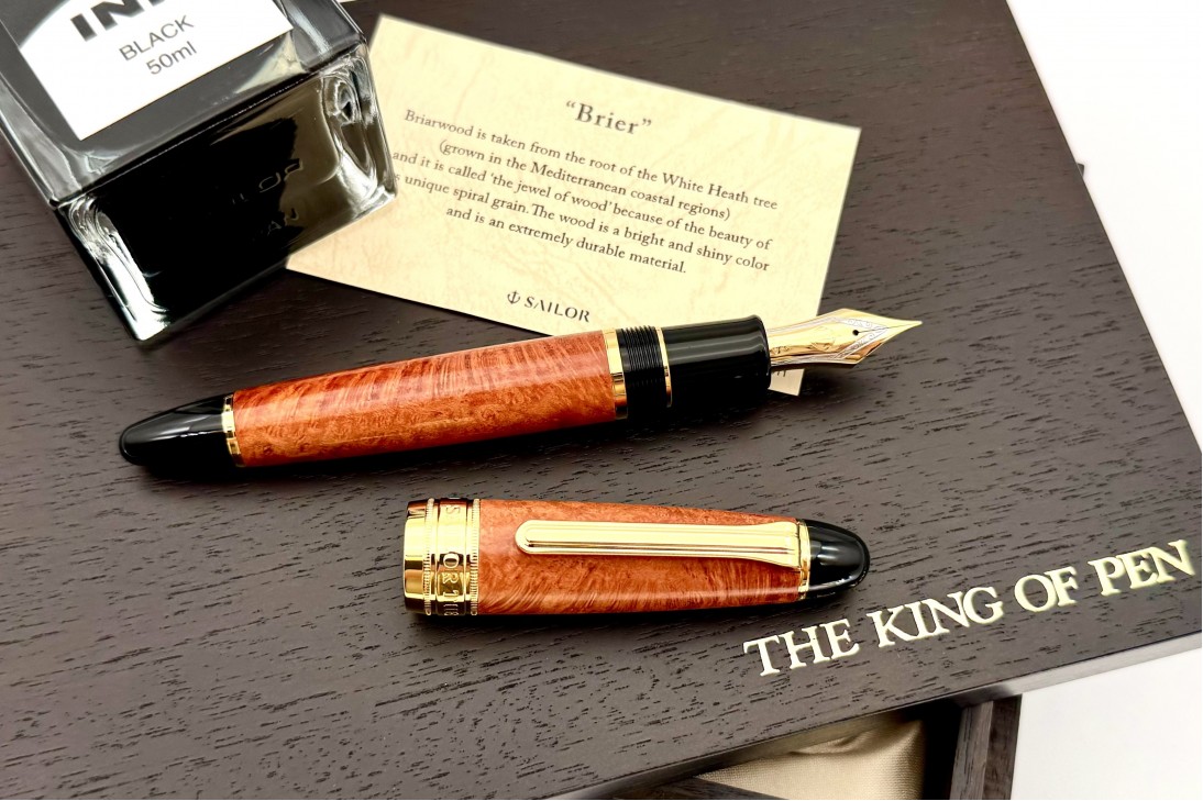 Sailor Limited Edition King of Pens (KOP) Brier Fountain Pen