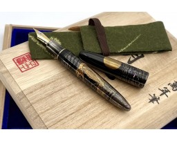 Sailor Limited Edition King of Pens (KOP) Cobra to Gekkou (Cobra in the Moonlight) Maki-e Fountain Pen