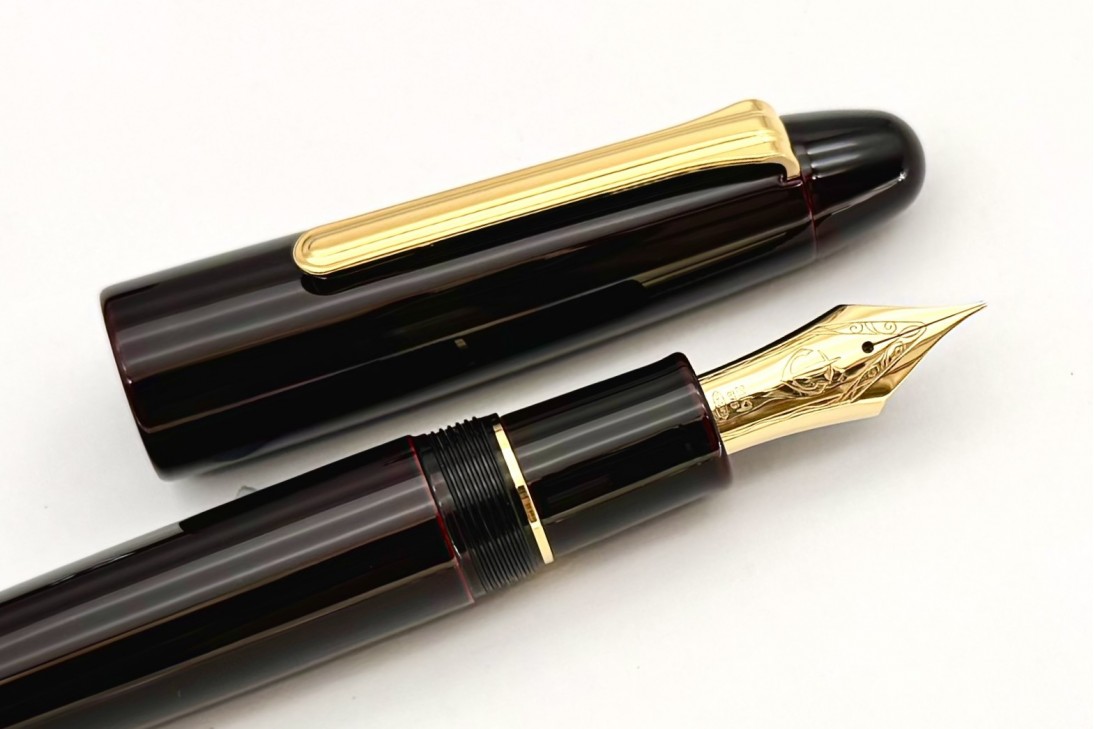 Sailor Limited Edition King of Pens (KOP) Tamenuri Kuro-Beni Fountain Pen