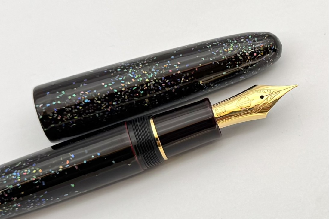 Sailor Limited Edition King of Pens (KOP) Tamenuri Raden Nami (Waves) Fountain Pen