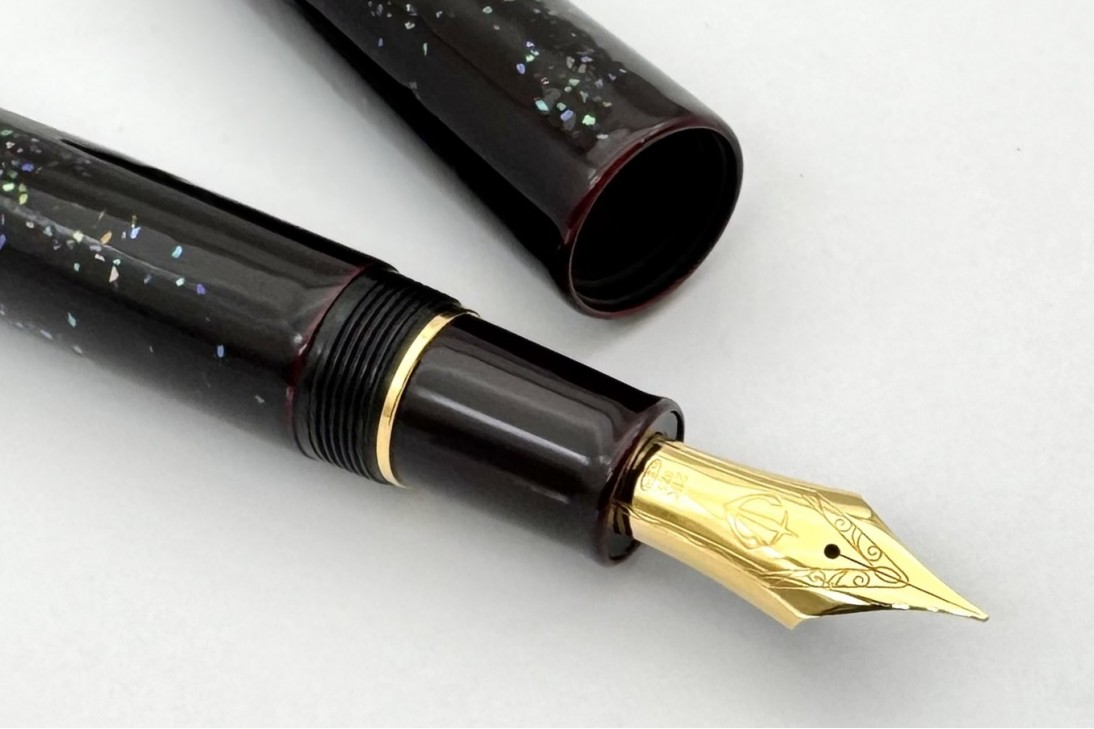 Sailor Limited Edition King of Pens (KOP) Tamenuri Raden Nami (Waves) Fountain Pen