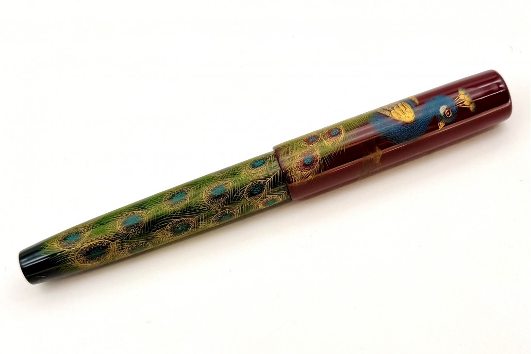 Sailor Limited Edition King of Pens KOP Chinkin Peacock Fountain Pen