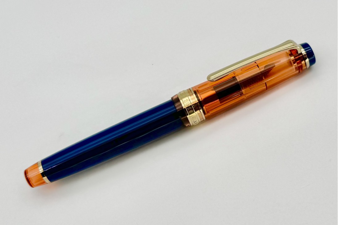 Sailor Limited Edition ProGear Slim Manyo Persimmon Fountain Pen Set