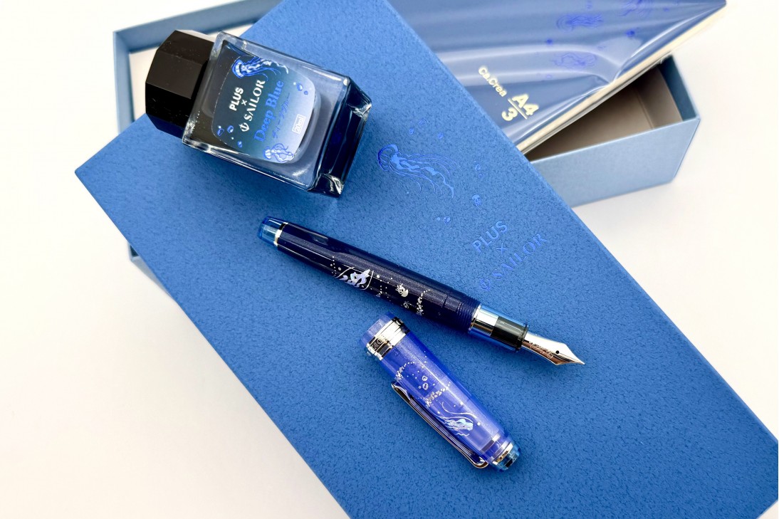 Sailor x Plus Limited Edition ProGear Slim Jellyfish Fountain Pen