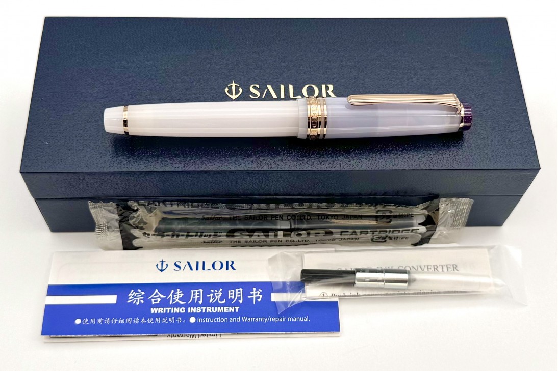 Sailor Progear Slim Dried Flower Lavender Fountain Pen