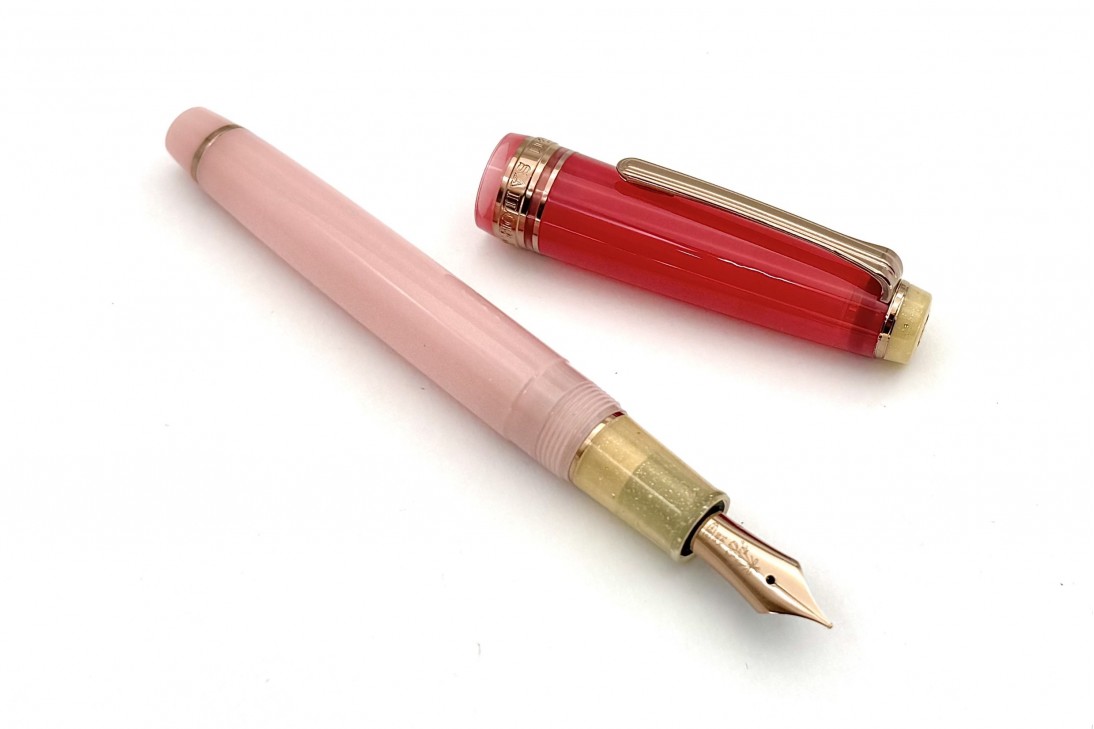 Sailor Progear Slim Dried Flower Pink Rose Fountain Pen