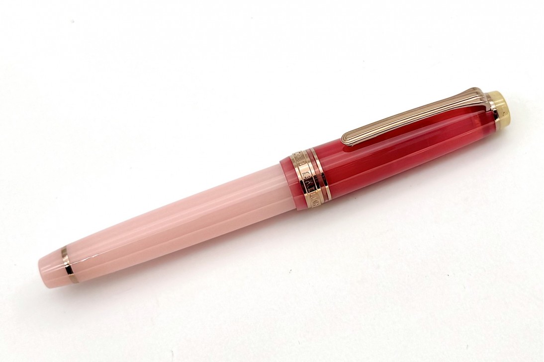 Sailor Progear Slim Dried Flower Pink Rose Fountain Pen