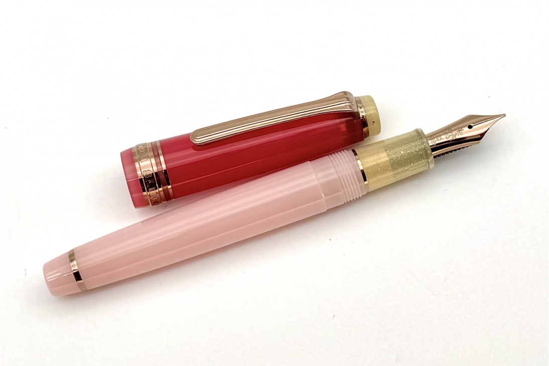 Sailor Progear Slim Dried Flower Pink Rose Fountain Pen