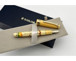 Sailor Progear Slim Seasonal Waka Poetry Autumn Fountain Pen