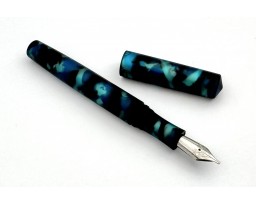 Schon DSGN Anodized Aluminum Full Sized Ocean Depths Fountain Pen
