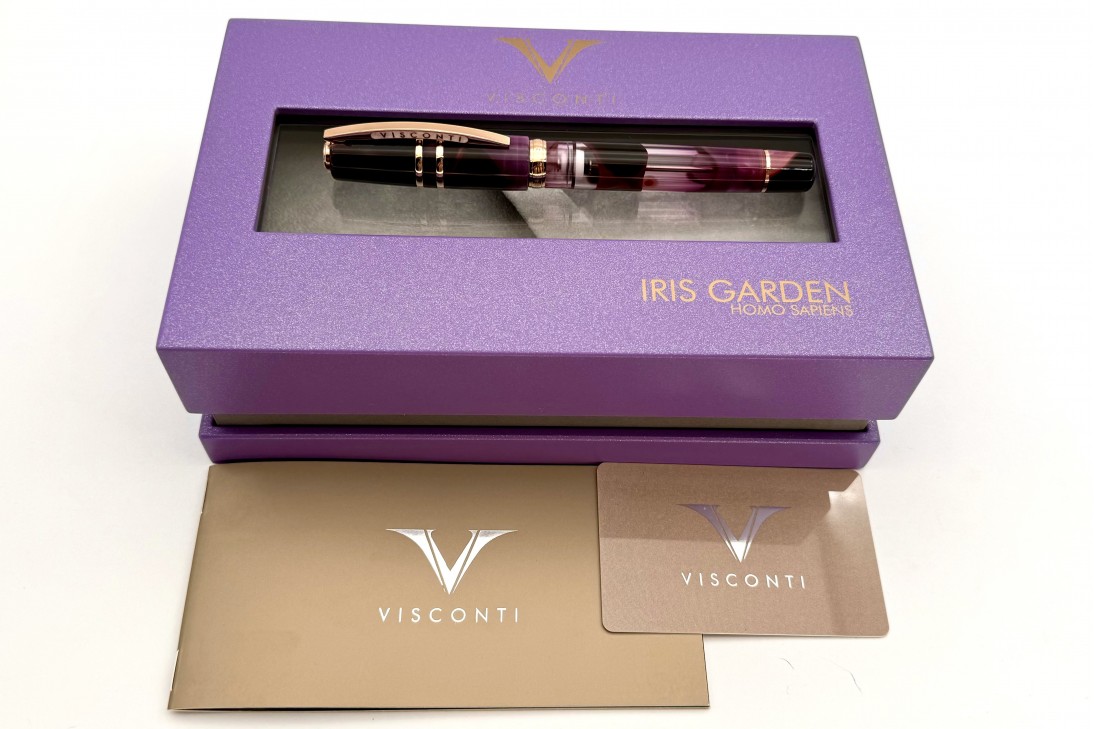 Visconti Limited Edition Homo Sapiens Iris Garden Fountain Pen