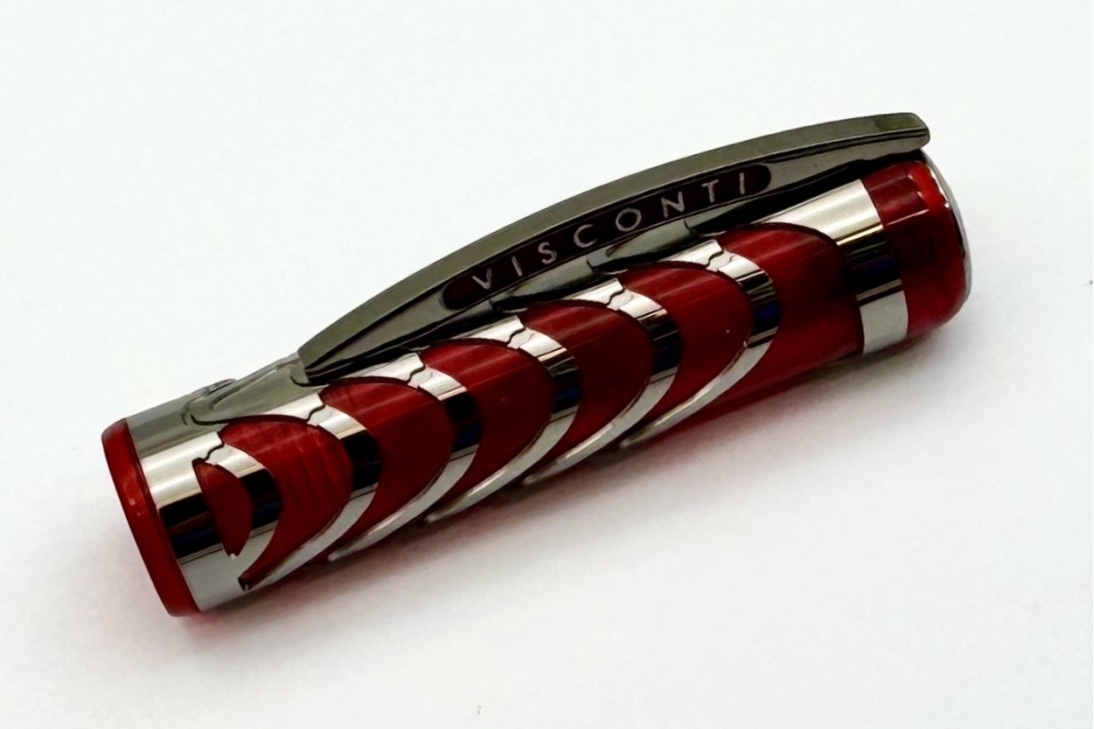 Visconti Limited Edition Skeleton Ruby Red Fountain Pen