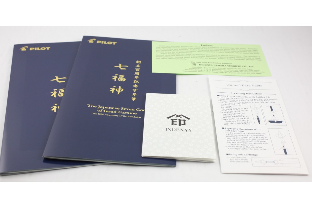 Pilot Limited Edition 100th Anniversary Seven Gods of Good Fortune Fountain Pen - Jurojin